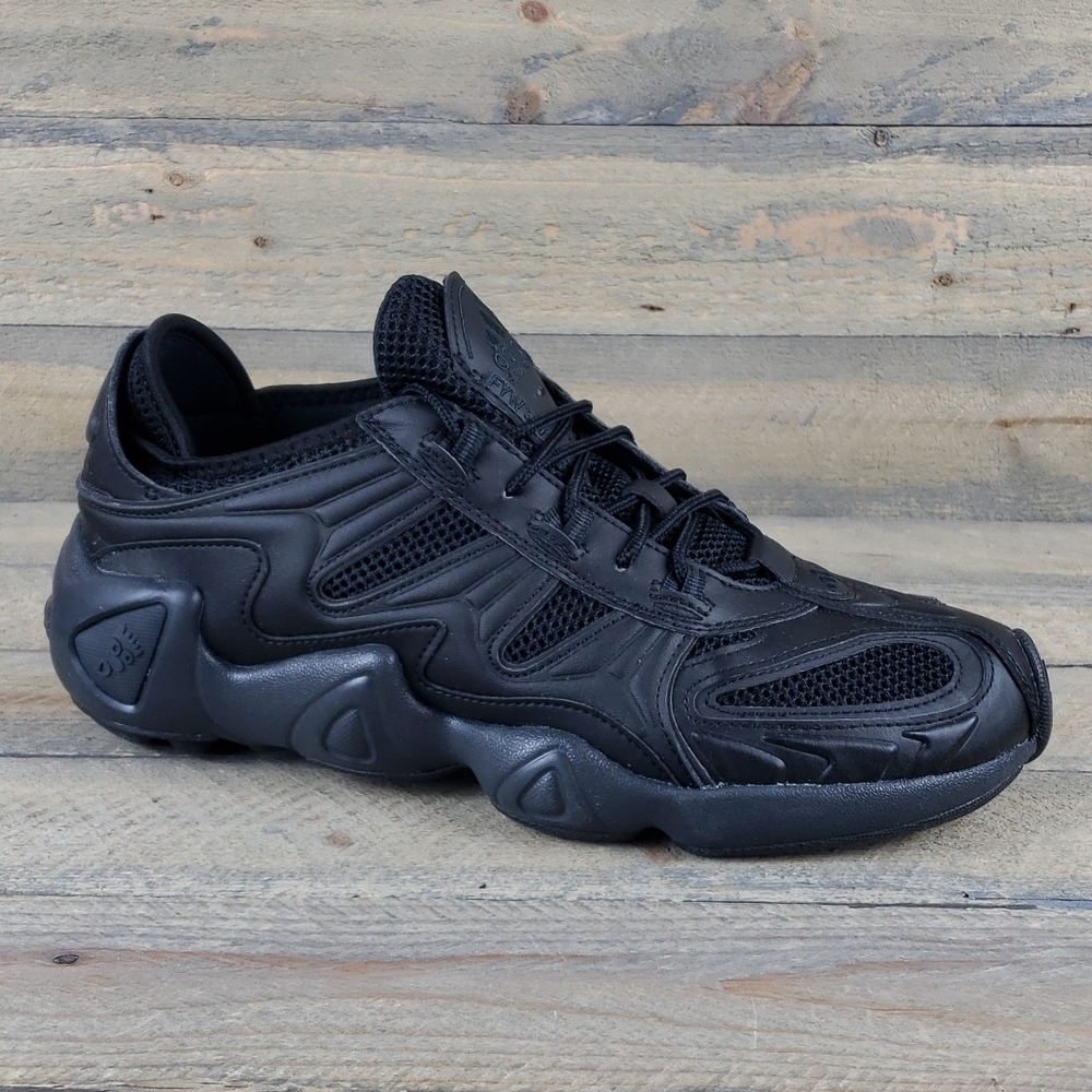 adidas Men's FYW Originals Triple Black Torsion Sneakers